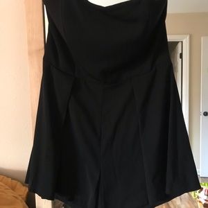 Large Vestique black romper